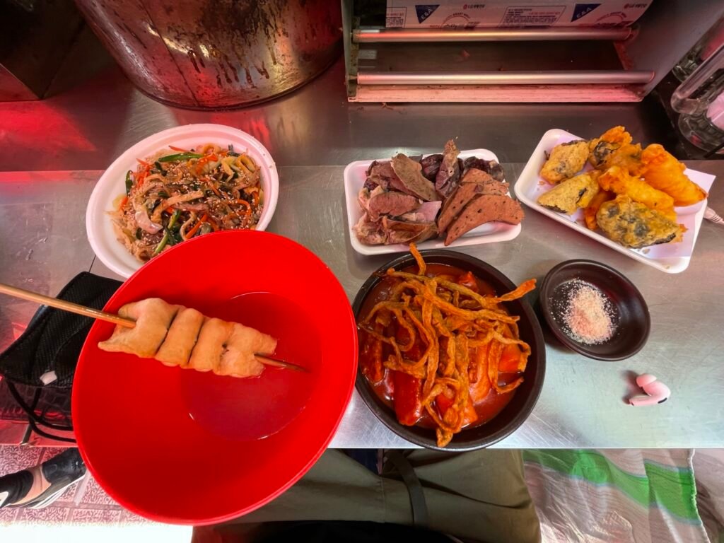 安東旧市場の屋台グルメ