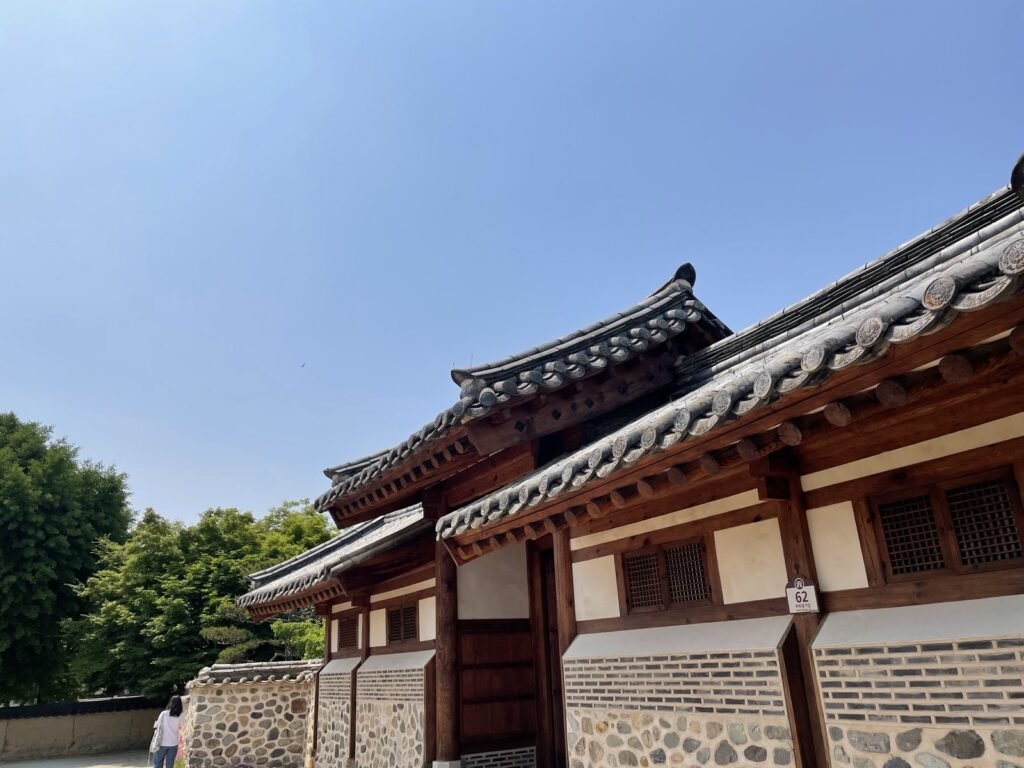 河回村の古い両班の家